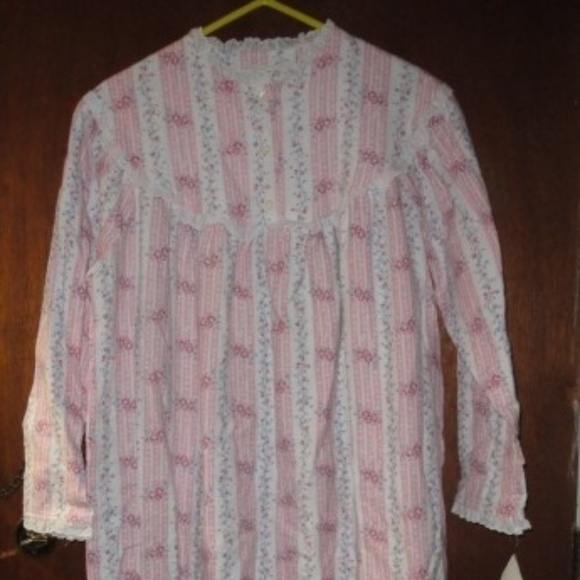 Bellepointe Cotton Flannel Nightgown Small Medium - Picture 1 of 8